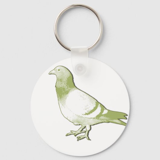 Taube Schlüsselanhänger (Vorderseite)