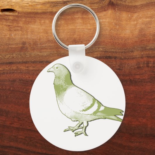 Taube Schlüsselanhänger (Vorderseite)