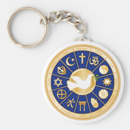 Taube Schlüsselanhänger (Vorne)