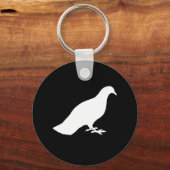 Taube Schlüsselanhänger (Vorderseite)