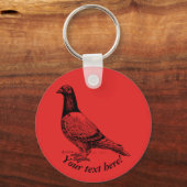 Taube Schlüsselanhänger (Vorderseite)