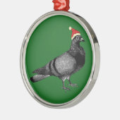 Taube Silbernes Ornament (Links)