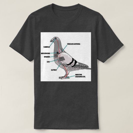 Taube T-Shirt (Design vorne)