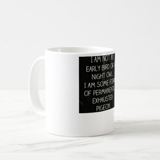 Taube-Tasse Kaffeetasse (Vorderseite Links)