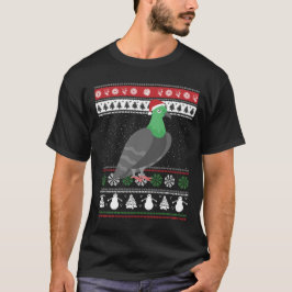 Taube - Täubchen Ugly Christmas T-Shirt