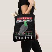 Taube - Täubchen Ugly Christmas Tasche (Von Nahem)