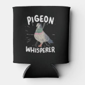 Taube - TaubenWhisperer Dosenkühler (Vorderseite)