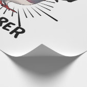 Taube - TaubenWhisperer Geschenkpapier (Ecke)