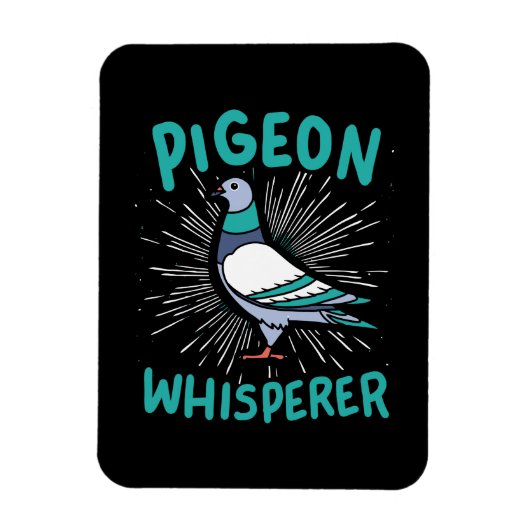 Taube - TaubenWhisperer Magnet (Vertikal)