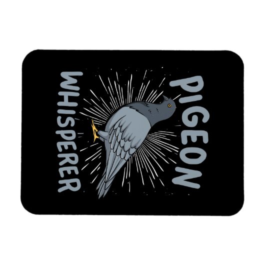Taube - TaubenWhisperer Magnet (Horizontal)