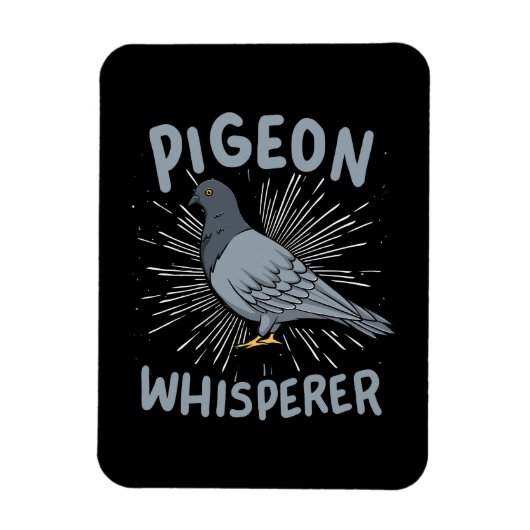 Taube - TaubenWhisperer Magnet (Vertikal)