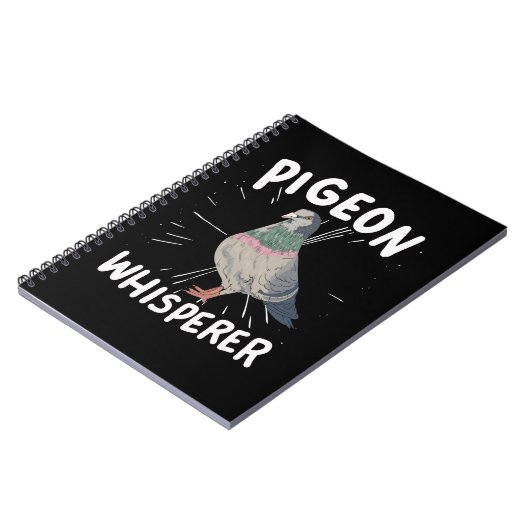 Taube - TaubenWhisperer Notizblock (Linke Seite)