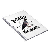 Taube - TaubenWhisperer Notizblock (Rechte Seite)