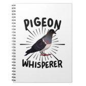 Taube - TaubenWhisperer Notizblock (Vorderseite)