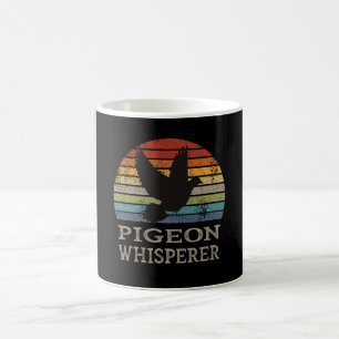 Taube - TaubenWhisperer Retro Kaffeetasse