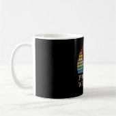 Taube - TaubenWhisperer Retro Kaffeetasse (Links)