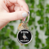 Taube - TaubenWhisperer Schlüsselanhänger (Hand)