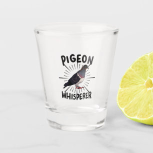 Taube - TaubenWhisperer Schnapsglas