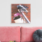 Taube und Blumen Leinwanddruck (Insitu (Wohnzimmer))