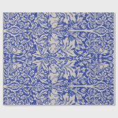 Taube und Kaninchen, William Morris Geschenkpapier (Flach)