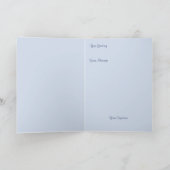 Taube und Kreuz Karte (Innenseite)