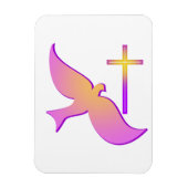 Taube und Kühlschrankmagnet Magnet (Vertikal)