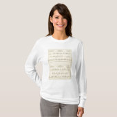 Taube und Mutism, statistische US-Lithographie T-Shirt (Vorne ganz)