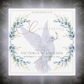 Taube und Olivenhaine - Feier des Lebens Einladung