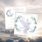 Taube und Olivenhaine - Feier des Lebens Einladung