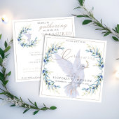 Taube und Olivenhaine - Feier des Lebens Einladung