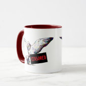 Tauben-Anschluss:  Zensiert! Tasse (Vorderseite Links)