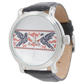 Tauben Armbanduhr (Schrägansicht)