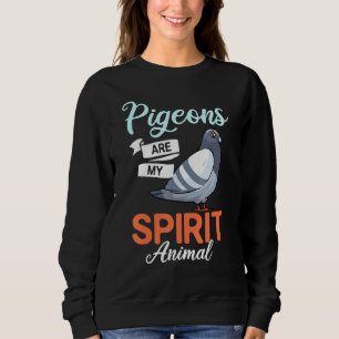 Tauben Bird Breeder Baby Nest Egers Feeder 6 Sweatshirt