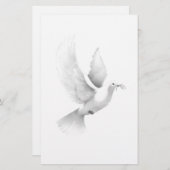 tauben briefpapier (Vorne/Hinten)