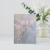 Tauben des Friedens Postkarte (Stehend Vorderseite)