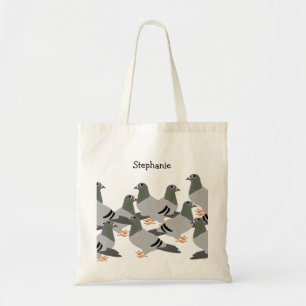 Tauben Design Tragetasche