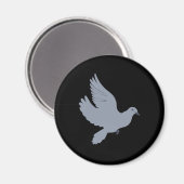 Tauben Doves Bird Birds Zucht Fliege Magnet (Vorderseite/Rückseite)