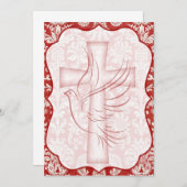 Tauben-Einladung Einladung (Vorne/Hinten)