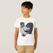 Tauben-Entwurf T-Shirt (Vorne ganz)