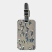 Tauben Gepäckanhänger (Vorderseite vertikal)