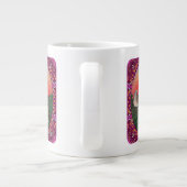 Tauben Gerahmt Jumbo-Tasse (Rückseite)