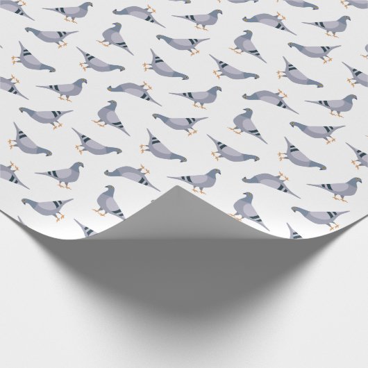 Tauben Geschenkpapier (Ecke)