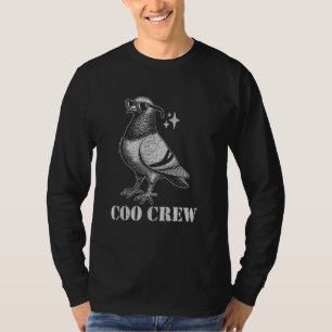 Tauben-Gurr-Crew-Grafik-Vogelfreunde-Vater T-Shirt