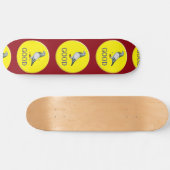 Tauben-GUT! Skateboard (Horizontal)
