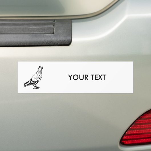 Tauben-Illustration Autoaufkleber (Auf Auto)