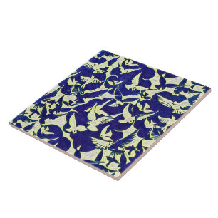 Tauben im Flug Fliese