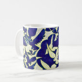 Tauben im Flug Kaffeetasse (Vorderseite Links)