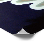 Tauben im Flug Poster (Ecke)