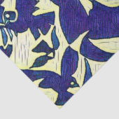 Tauben im Flug Seidenpapier (Detail)