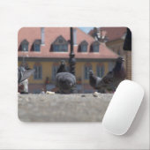 Tauben in der Stadt Mousepad (Mit Mouse)